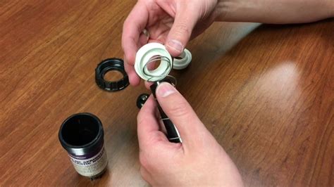 testing the seal on a rotary sprinkler head|rotary sprinkler head replacement.